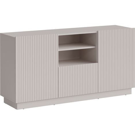 Cómoda Lingua, Cachemira, Con cajones y puertas, Número de cajones: 0, 78x150x42cm
