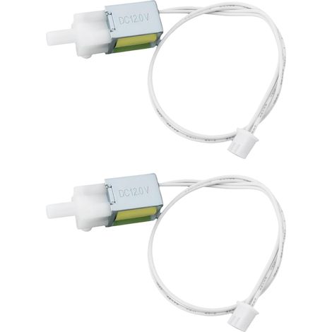 Lot de 2 électrovannes DC 12 V 5 mm normalement fermées adaptées aux systèmes d'arrosage automatique (1/5)