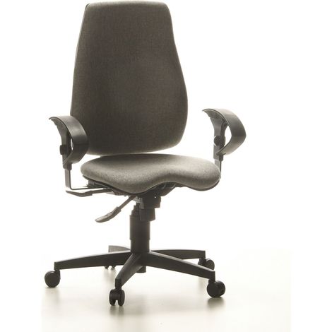 Topstar Bürostuhl / Drehstuhl SYDNEY PRO Stoff hellgrau