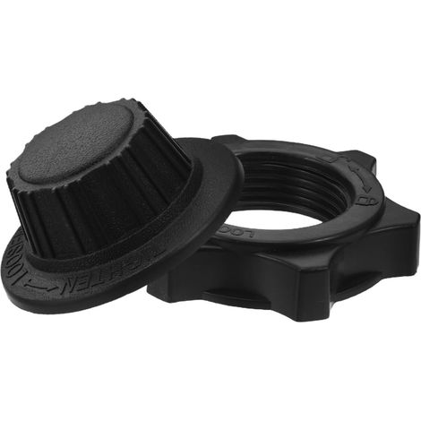 2 Pcs Cache-écrou pour Ventilateur Électrique Réparation de Ventilateur Pièces de Remplacement Abs Noir pour Réparation sur Pied (1/5)
