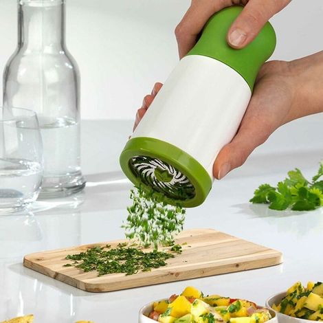 Moulin à herbes, épices et persil, hachoir à légumes, coupe-ail, coriandre, broyeur à épices, accessoires de cuisine (1/5)