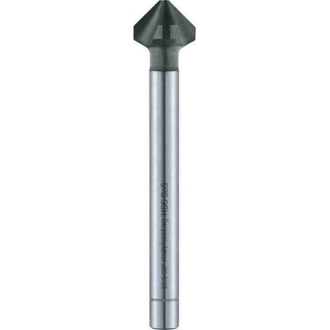 Fraise à Lamer Longue HSS Co 5% ALUNIT DIN 335 C - Métaux, s 90° D. 16.5 x Lt. 111 x d. 3.2 x Q. 10 mm x Z3 - Diamwood (1/4)