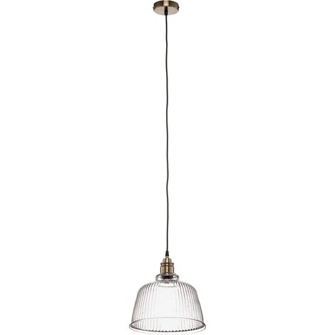 Pendelleuchte "Leana" aus Glas für Wohnzimmer & Esszimmer von Euluna (1/5)
