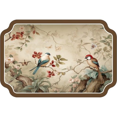 Motif hirondelle brune, 3040cm (terre de diatomées). Tapis égouttoir de cuisine en terre de diatomées, facile à nettoyer, tapis absorbant de forme irrégulière, tapis isolant thermique coupe-vent pour (1/5)