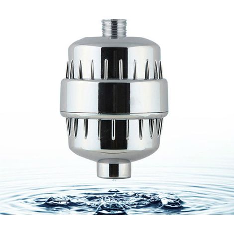 Filtre de douche universel haute performance — Purificateur d'eau pour le bain — Système de purification d'eau pour la douche — Conçu pour une utilisation dans la salle de bain — Élimine le chlore de