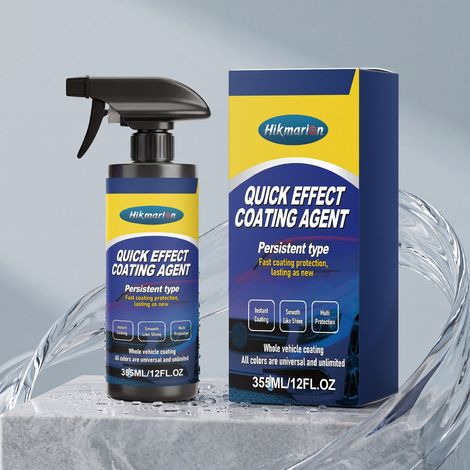Keramisches Autolack-Spray für Lackschutz, Wasserabweisung, Fleckenbeständigkeit, Polieren und Restaurierungspflege – 355 ml -- DE (1/5)