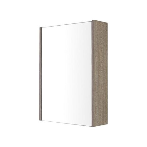 SPECCHIO CONTENITORE MONDO 50X16XH70CM ROVERE SCUR