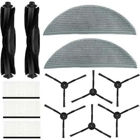 Pour aspirateur robot R1 / Lidstro S1, brosse latérale principale, filtre Hepa, chiffon de nettoyage de rechange (1/3)