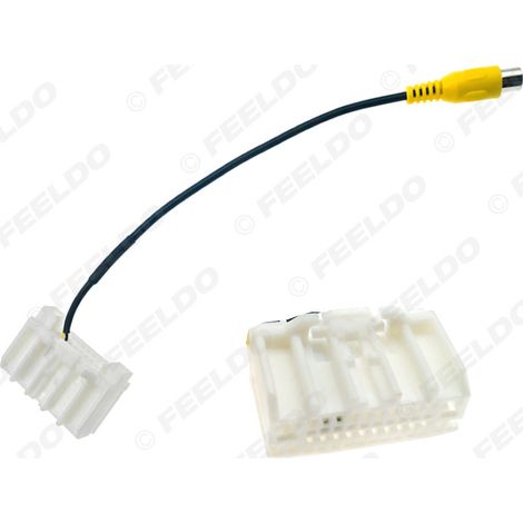 Compatible with the original Jeep Wrangler backup camera conversion cable and the host DVD player video output cable (1/5)