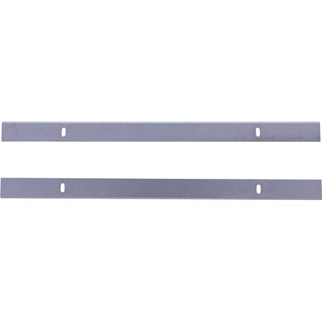 Scheppach Lot de 2 fers - Dimensions 261 x 16,5 x 1,5 mm - Compatible avec HMS850 - Couteaux à raboter