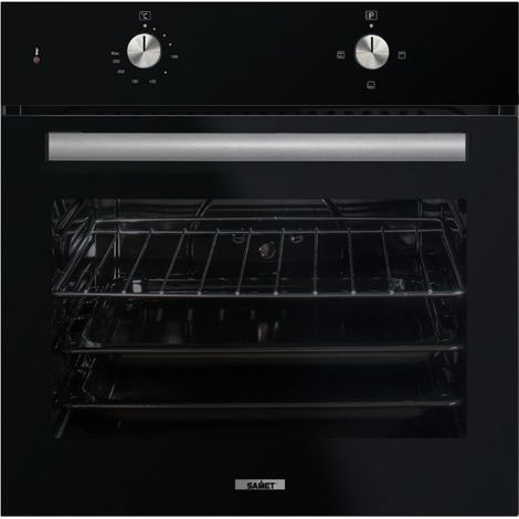 Forno Zeus elettrico statico nero Samet (1/2)