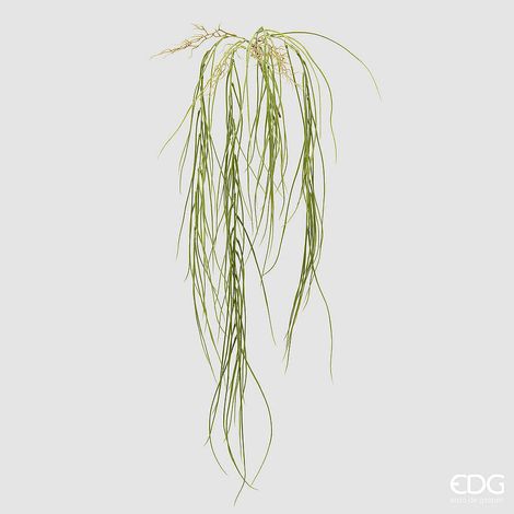 EDG Enzo De Gasperi Pianta Artificiale Erba Palustre Cadente H120 cm Sage – Pianta Decorativa Realistica Design Moderno