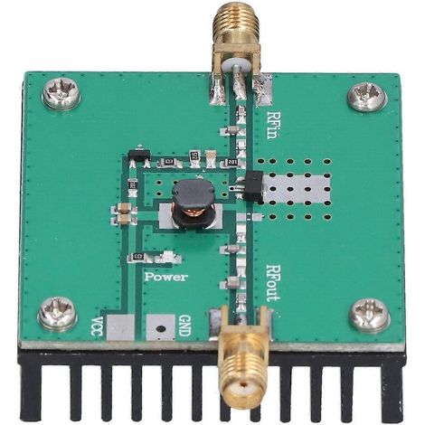 Amplificateur de puissance stable et basse consommation. Utilisation facile d'un module d'amplificateur de puissance RF standard à connecteur SMA femelle. (1/4)