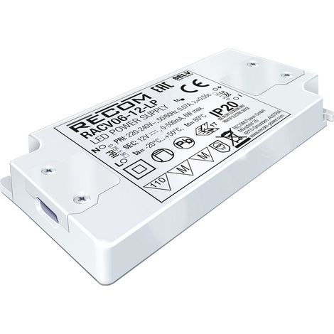 RECOM  LED-Treiber   6 W 0 - 500 mA 12 V/DC einstellbar 1 St.