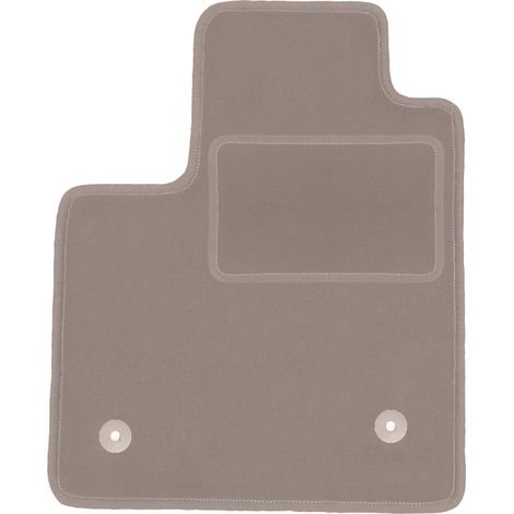 Alfombrilla de conductor beige para: Ford Focus MK4 hatchback, sedán, familiar, Turnier, Turnier Active (2018-)