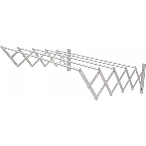 ArgentCorde à linge murale rétractable 60cm80cmAluminium haute résistanceFinition acier inoxydableDimensions : 60cm80cm cmCorde à linge pliableCorde à linge extérieure (1/4)