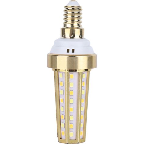 Ampoule LED maïs E14, source de lumière à économie d'énergie pour l'éclairage domestique, 220 V (3 couleurs de gradation (lumière blanche pure, lumière blanche chaude, lumière naturelle) 16 W) (1/5)