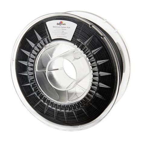 Filamento impresora 3D Spectrum Carbon PLA 1,75 mm 1 kg