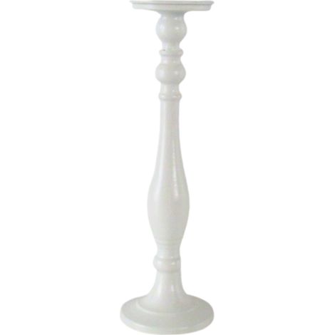 Vimin Box Porta Cero Metallo D 11 Cm H 36 Cm Bianco