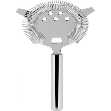 Crpine Cocktail en Acier Inoxydable Filtre Professionnel de passoire Cocktail Hawthorne avec Couver Cuisine Plan de travail, cré