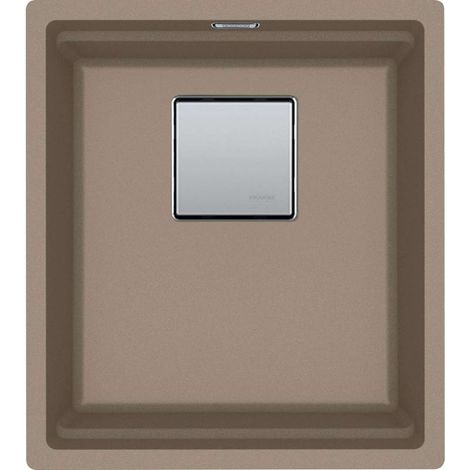 Franke Kubus 2 - Fregadero de fragranite KNG 110-37, 41x46 cm, cachemira 125.0671.879