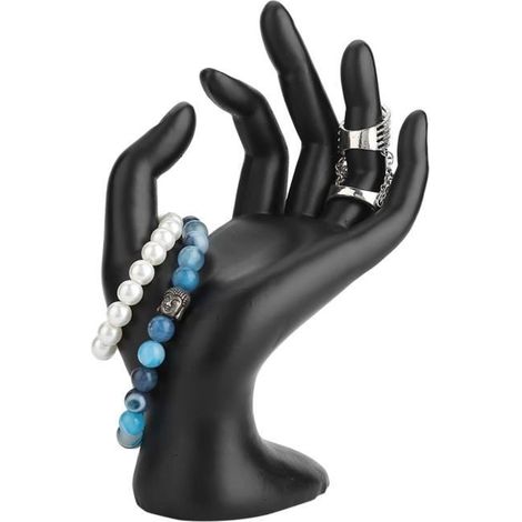 (Schwarzer) Ringständer – Schwarz – Kunstharz – Umweltfreundlich – Praktisch (1/4)