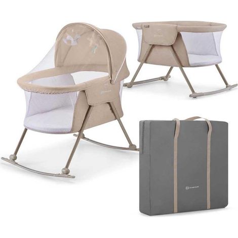 Kinderkraft Cuna 3 en 1 LOVI beige multifonctionnelle (1/3)