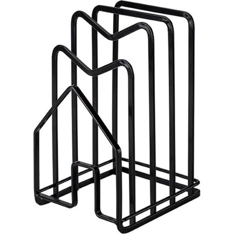 Rangement Couvercle Casserole, Support de Couvercle de Casserole, Porte Planche à Découper en Métal, Support Porte Assiette, Porte Couvercle Cuisine pour Cuisine Organisateur de Casseroles et Poêles (1/5)