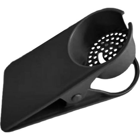 Tischbecherhalter, Tischbecherklemme, Tischflaschenhalter, Trinkglasklemme, Tischkantenklemme, Kaffeetasse abstellen, ein Fernseher (1/5)