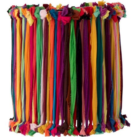 Abat jour chindi multicolore en métal - multicolore (1/5)