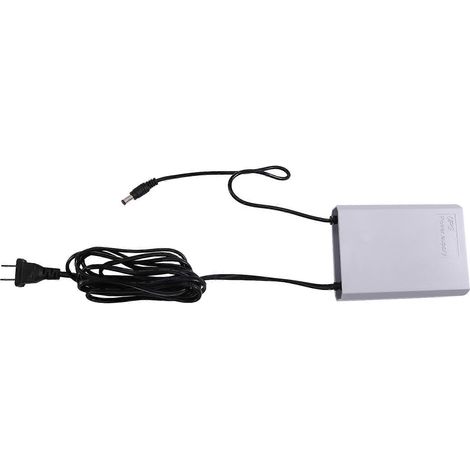 Alimentation sans interruption 12 V - 2 A pour modem Wi-Fi, routeur, caméra de sécurité, protection contre les surtensions, batterie de secours 3600 mAh, prise américaine (1/5)