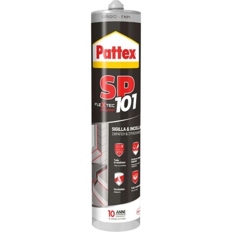 PATTEX SILICONE SP101 GRIGIO 280 ML CARTUC.