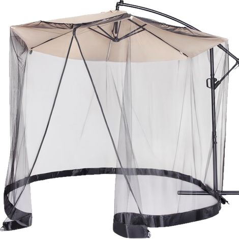 Moustiquaire pour parasols, à fermeture éclair, 3 m (1/3)
