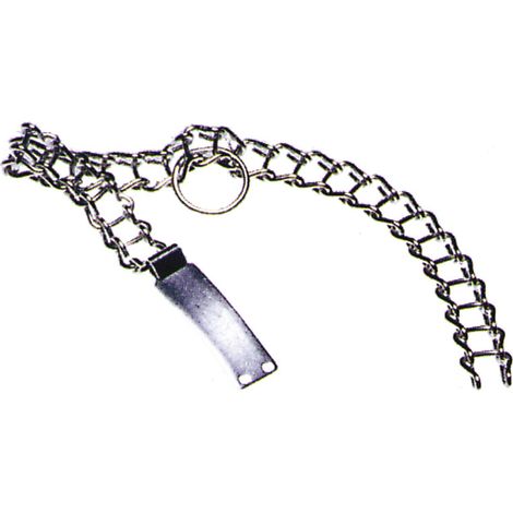 COLLARE PER CANI NICHELATO cm. 50 - medio 12.00 pz
