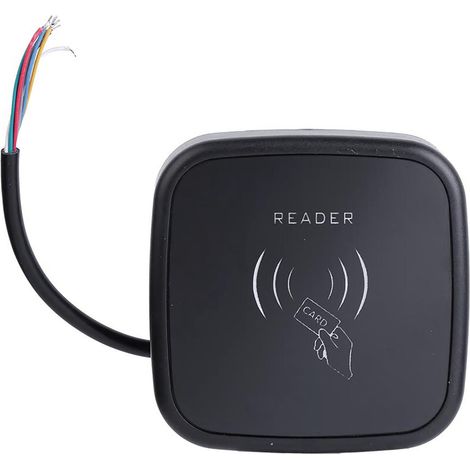 Lecteur de contrôle d'accès RFID Wiegand26/34 13,56 MHz/125 kHz, lecteur de cartes IC/ID étanche IP65 (ID)