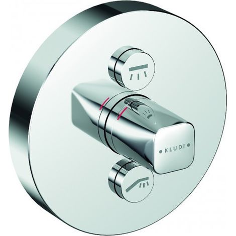 Kludi Push Mélangeur thermostatique de douche à encastrer (386120538)