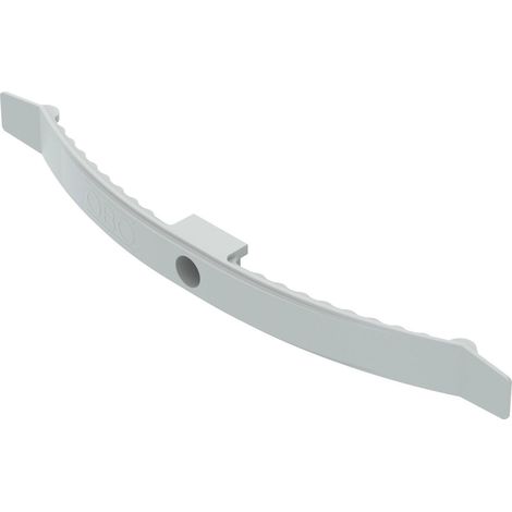 OBO Bettermann Graffa per cavi 2x8 NYM3x1,5 Poliammide grigio chiaro RAL 7035, 2205033
