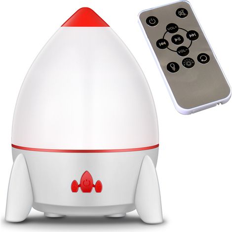 Lampe Projecteur Étoilé - Projection Murale Plafond - Rotation 360° - 6 Effets - Veilleuse Enfant - Batterie Intégrée - Télécommande Incluse - 1 Pièce (1/5)