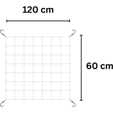 Pflanzennetz Web-IT 120 x 60 cm für Pflanzenstütze (1/5)