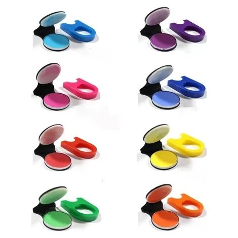 Craie Pour Cheveux - 8 Couleurs - Temporaire - Lavable À L'Eau - Adaptée Aux Cheveux Clairs Et Foncés - Pour Enfants - Par Lot De 1 (1/5)