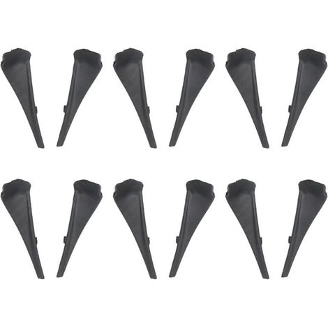 Sei set di coperture per tergicristalli, coperture laterali per il cofano e deflettori d'acqua per Nissan X-Trail T32 Rogue (2014-2020). (1/3)
