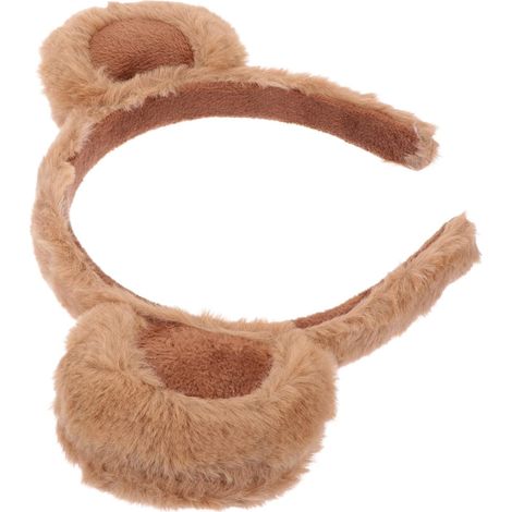 Headband Oreilles D'Ours - Bandeau Pour Lavage Du Visage Et Maquillage - Pour Filles Et Adultes - 22 X 16 Cm - 1 Pièce (1/5)