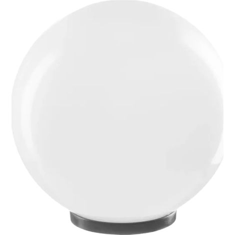 gloca Sfera per Lampione da Giardino E27 IP44 - Globo di Ricambio in Metacrilato per Illuminazione Esterna e Lampioni (1, BIANCO SATINATO, 250.0, Millimetri) (1/4)