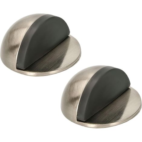 KOTARBAU Lot de 2 butoirs de porte avec tampon en caoutchouc pour portes autoportantes en satin (1/5)