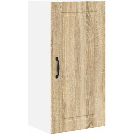 Meuble mural de cuisine,Armoire de cuisine avec porte Chêne Sonoma 40 x 31 x 80 cm CFW93701 (1/5)