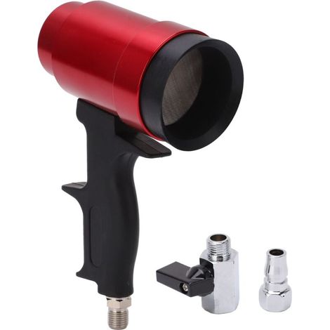 Jeffergarden Pistolet thermique avec poignée ergonomique en ABS et corps en alliage d'aluminium, anti-oxydation, séchage rapide des peintures à base d'eau pour automobiles.-DOU