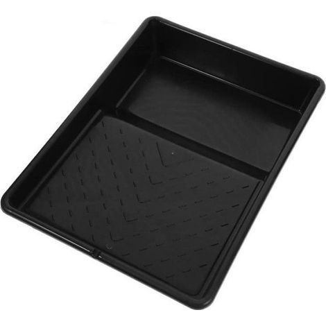 Plateau à rouleaux de peinture 2 bac à peinture robuste,9 po,noir (1/2)