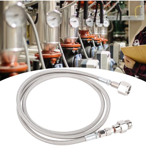 1,8 m Hochdruckschlauch CO2 für Soda an externen W21.8‑14 Tank Direktadapter-Kit (1/5)
