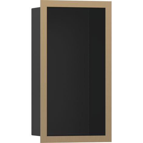 hansgrohe XtraStoris Individual Niche murale noir mat avec cadre (1/5)