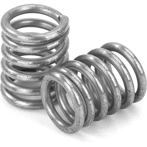 20 Pièces - Ressort De Compression - Acier Inoxydable - Haute Résistance Et Élasticité Pour Mécanique Et Électronique Couleur Argent 0,55x4x5 Cm (1/5)